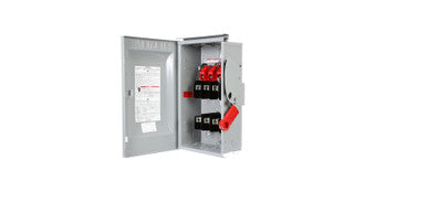 Safety Switch, Number of Poles 3, Single Throw, Lug, Steel, 600 VAC - US2:HF362NR