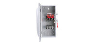 Safety Switch, 100 A, Number of Poles 3, Steel, 600 VAC - US2:HF363