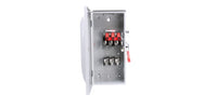 Safety Switch, 100 A, Number of Poles 3, Single Throw, Steel, Lug, 600 VAC - US2:HF363R