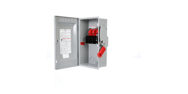 Safety Switch, 60 A, Number of Poles 3, Steel, 600 VAC - US2:HNF362