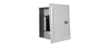 Main Breaker Load Center, Convertible, 1 Phase, 3 Wire, 120/240 Volt AC, 100A, 22 kA Interrupting Rating, 24-Circuit, NEMA 1, 18' Height, With Aluminum Bus - US2:S1224B1100