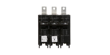 Molded-Case Circuit Breaker, Toggle Actuator, 35 A, BL-Frame, 10 kA Capacity, 4 in. Dp, 3 in. Ht, Lug Line, Lug Load, Panel, 3P Pole, Lug, 240 VAC - US2:B335