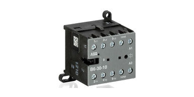 Mini Contactor, 3 Poles, 3 NO, 6 A, 690 V, Height 57.5mm - B6-30-10-80