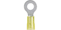 Terminal, Ring; Insulated; 600V; 12 AWG to 10 AWG; 1/4 in. - PN10-14R-L