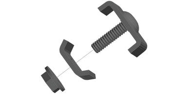 Splice Kit, Steel, Black - SPLICE KIT BL
