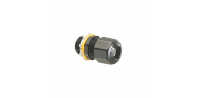 Cord Connector, Gray, 0.485 in. Max Cable, 1/2 in. Thread, - LPCG50