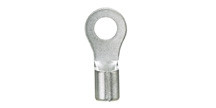 Terminal, Ring; Non-Insulated; 2000V; 22 to 16 AWG; 1/4 in. - P18-14R-C