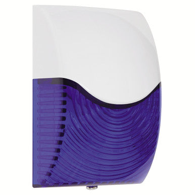 LED Siren/Strobe, 504 mA, Blue, Polycarbonate, Surface-Mount, 12 to 24 VDC, 4.83 in. H - STI-SA5600-B
