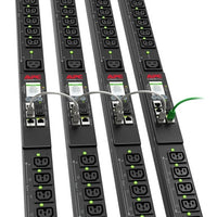 APC Rack PDU 9000 Switched, ZeroU, 20A, 208V, (21) C13/C15 & (3) C19/C21, L620 Cord - APDU9959NA3