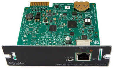 Ups Network Management Card, Wxhxd: 12.1 X 3.8 X 11.4 cm, 0 to 45 C, 1 Gbps Baud - AP9640