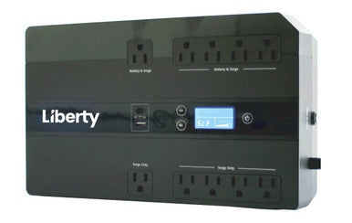 Uninterruptible Power Supply, Standby, (10) NEMA 5-15R, 95 to 140 V Input, 500 W, 900 VA - LUPS-SB900D