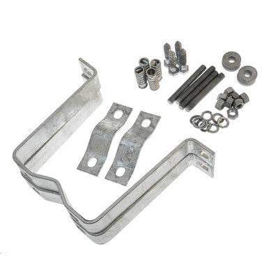 Wall Mount for Solid Walls, 8' Offset, for 1' OD to 2-1/2' OD Pipe - MAR-HDWM08