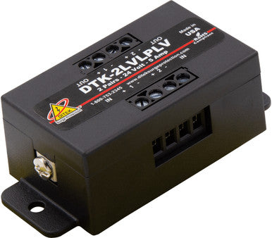 Circuit Surge Protector, 24 V, 20000 A, 22 to 16 AWG, ABS - DTK-2LVLPLV