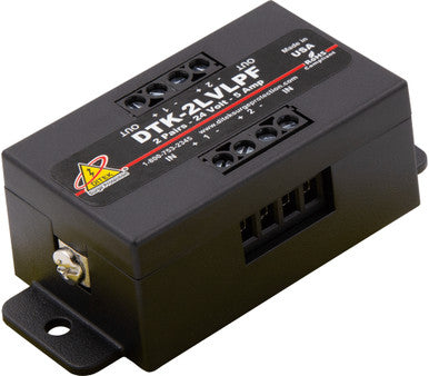 Surge Protector, 24 V, 20000 A, Panel Mount, ABS, 200 mA - DTK-2LVLPF