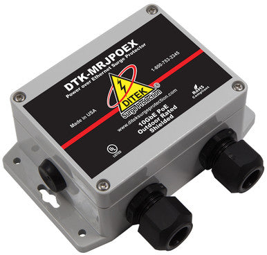 PROTECTOR, SURGE, <60V, POWER OVER ETHERNET, CAT5e, CAT6, CAT6A CABLES - DTK-MRJPOEX