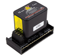 75V, 2 Pair, Modular Alam Panel Protector and Base w/ 1A Fuse, UL497B Listed - DTK-2MHLP75FWB