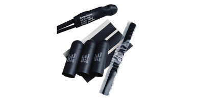 Heat Shrink Motor Connection Kit, Black, 3.4 in., Motor Feeder Size 12 to 4 AWG - MCK-2V