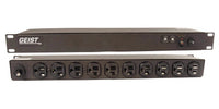 Power Distribution Unit, 120 VAC, 15 A, 10 -Outlet, Black - SP104-10
