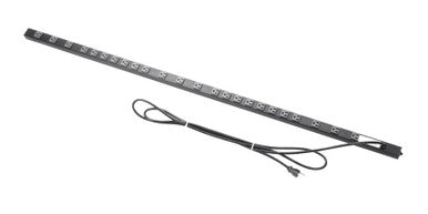PD Slim High Density Vertical Power Strip, 24 Outlet, 15A - PD-2415SC-NS