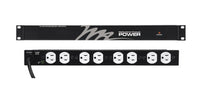 Power Strip, 120 V, 15 A, 8 -Outlet, Horizontal, 5-15P - PD-815R-PL