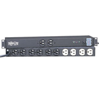 Isobar Surge Protector Rackmount Metal 12 Outlet 15ft Cord 1U RM 3840 Joules Black - ISOBAR12ULTRA