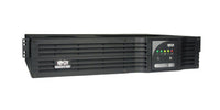 Sinewave UPS, 12 A, LxWxH: 13.45 x 17.3 x 3.45 in., Steel, (8) NEMA 5-15R, 4.5 min., 13 min., NEMA 5-15P, 120 V, Rack, (8) NEMA 5-15R, 120 V, 1350 W - SMART1500RM2U