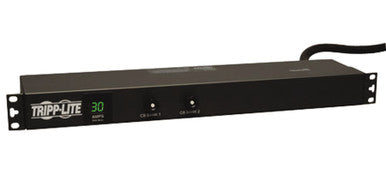 2.9kW Single-Phase Metered PDU, 120V Outlets (12 5-15/20R), L5-30P, 15ft Cord, 1U Rack-Mount - PDUMH30
