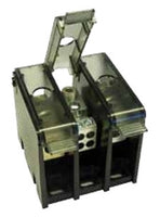 Power Distribution Block; Open; AL; 1kV; 85A/65A; 14-4 AWG; 14-4 AWG; 3P - MPDB63163