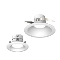 6in. Wall Wash Retrofit Trim, Round, 1000 Lumens, 90+ CRI, 27/30/35/40K/50K, Phase Dimming 5%, 120-277V, White
