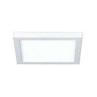 8in. Surface Downlight, Square, Direct J-Box Mt, 1750 Lumens, 80+ CRI, 3000K, 0-10V/Triac/ELV Dimming Driver, 120-277V, White
