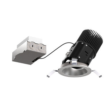 4in. Adjustable Trim, Round, Specular Clear Reflector