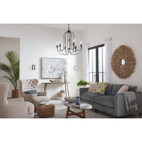 LED Stone Glass Sconce Collection Black ADA Wall Sconce - Damp Location Listed