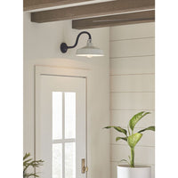 Cedar Springs Collection White One-Light Farmhouse Extra Large Wall Lantern - Wet Location Listed