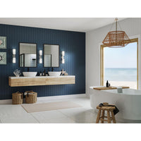 Cofield Collection Two-Light Polished Chrome Wall Bracket