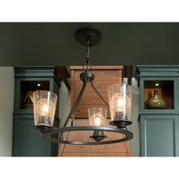 Debut Collection Three-Light Semi-Flush Convertible - Dry Location Listed