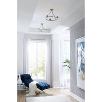 Debut Collection Three-Light Semi-Flush Convertible - Dry Location Listed
