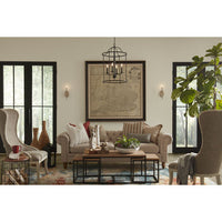 Durrell Collection One-Light Brushed Nickel Wall Bracket