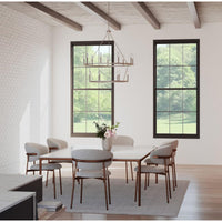 Gilliam Collection Fifteen-Light Brushed Nickel New Traditional Chandelier - Dry Location Listed
