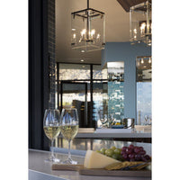 Glayse Collection Four-Light Pendant - Dry Location Listed - Model P500095-009