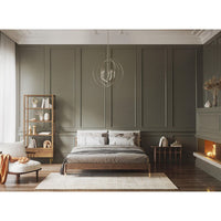 Equinox Collection Five-Light Burnished Silver New Traditional Sphere Pendant Light - Dry Location Listed