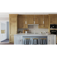 Cofield Collection One-Light Polished Chrome Transitional Pendant - Dry Location Listed - Model P500404-015