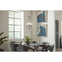 Lassiter Collection Three-Light Brushed Nickel Foyer - Dry Location Listed