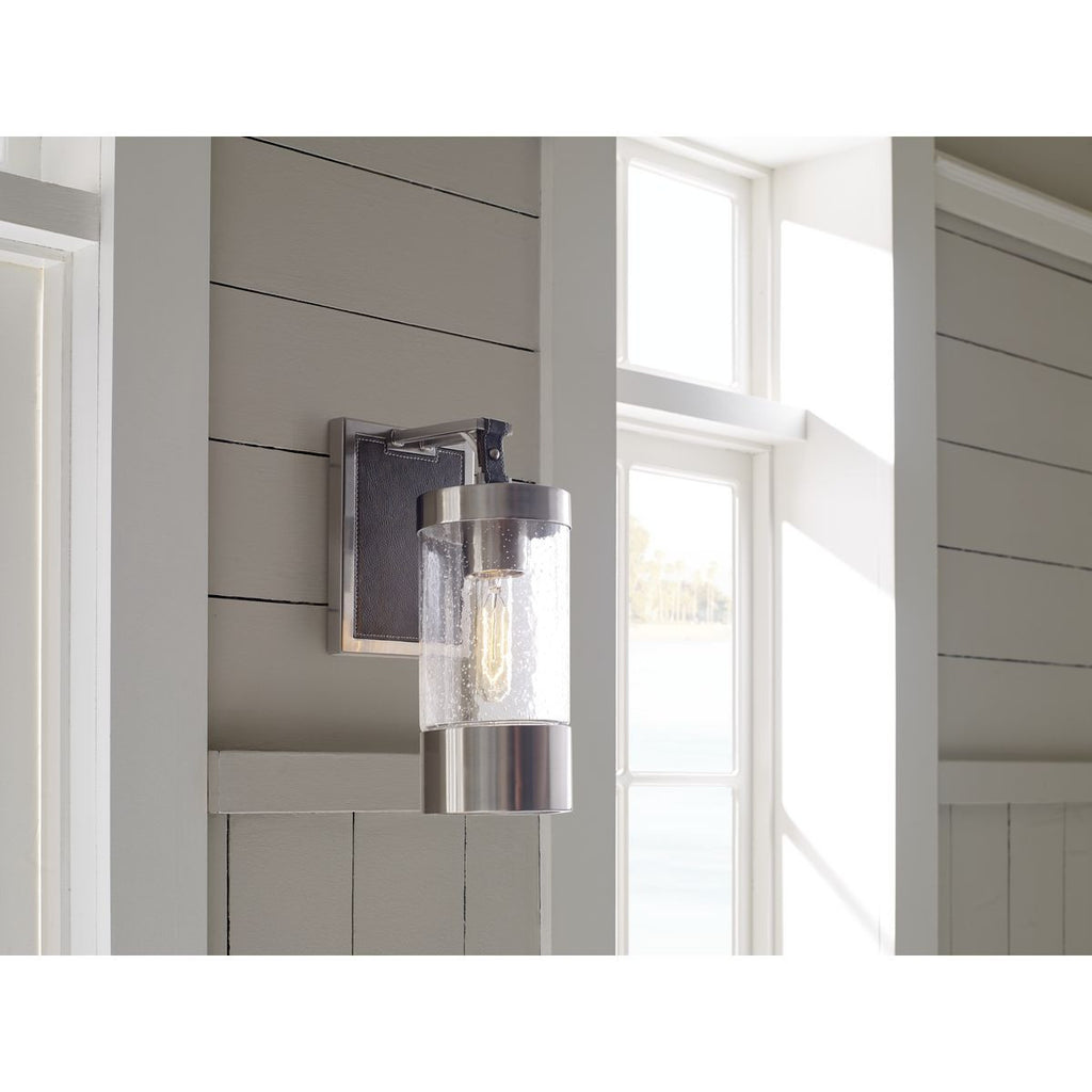 Progress Lighting Lookout Collection Brushed Nickel Wall Bracket - Damp Location Listed