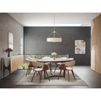 Ratio Collection Four-Light Pendant - Dry Location Listed