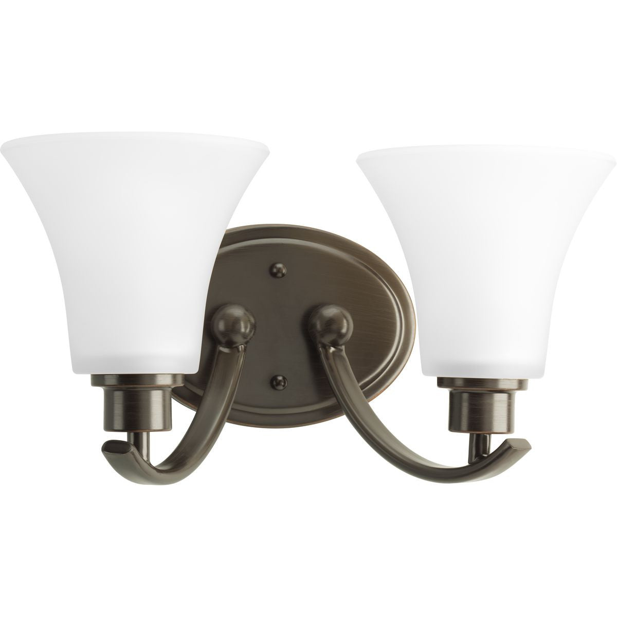 Progress Lighting Bath & Vanity Light - Joy Collection Two-Light Bath & Vanity - Model P2001-20W