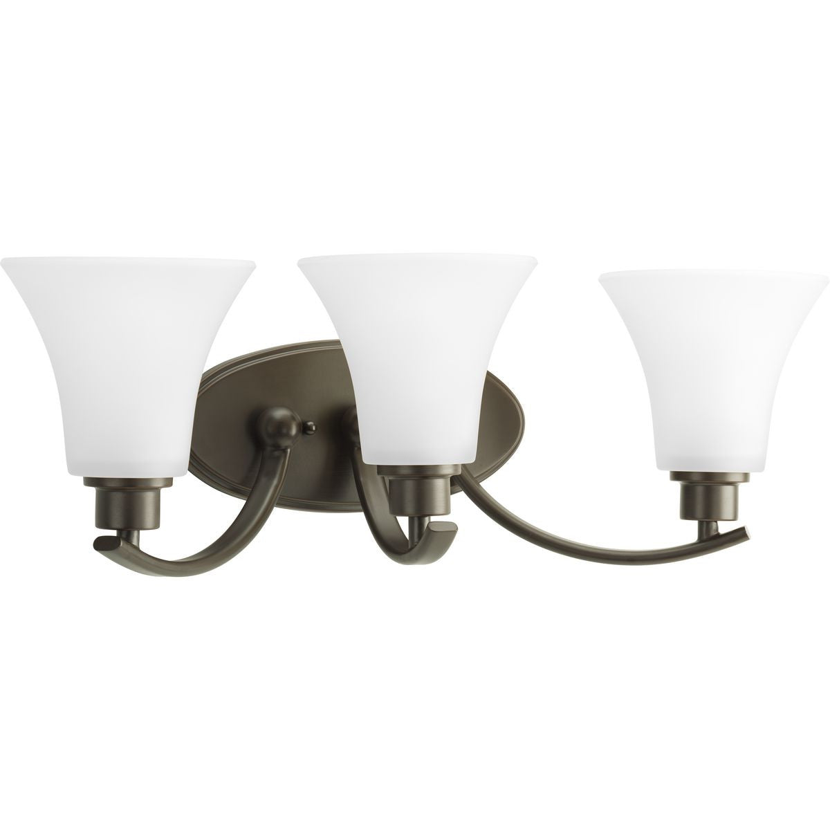 Progress Lighting Bath & Vanity Light - Joy Collection Three-Light Bath & Vanity - Model P2002-20W