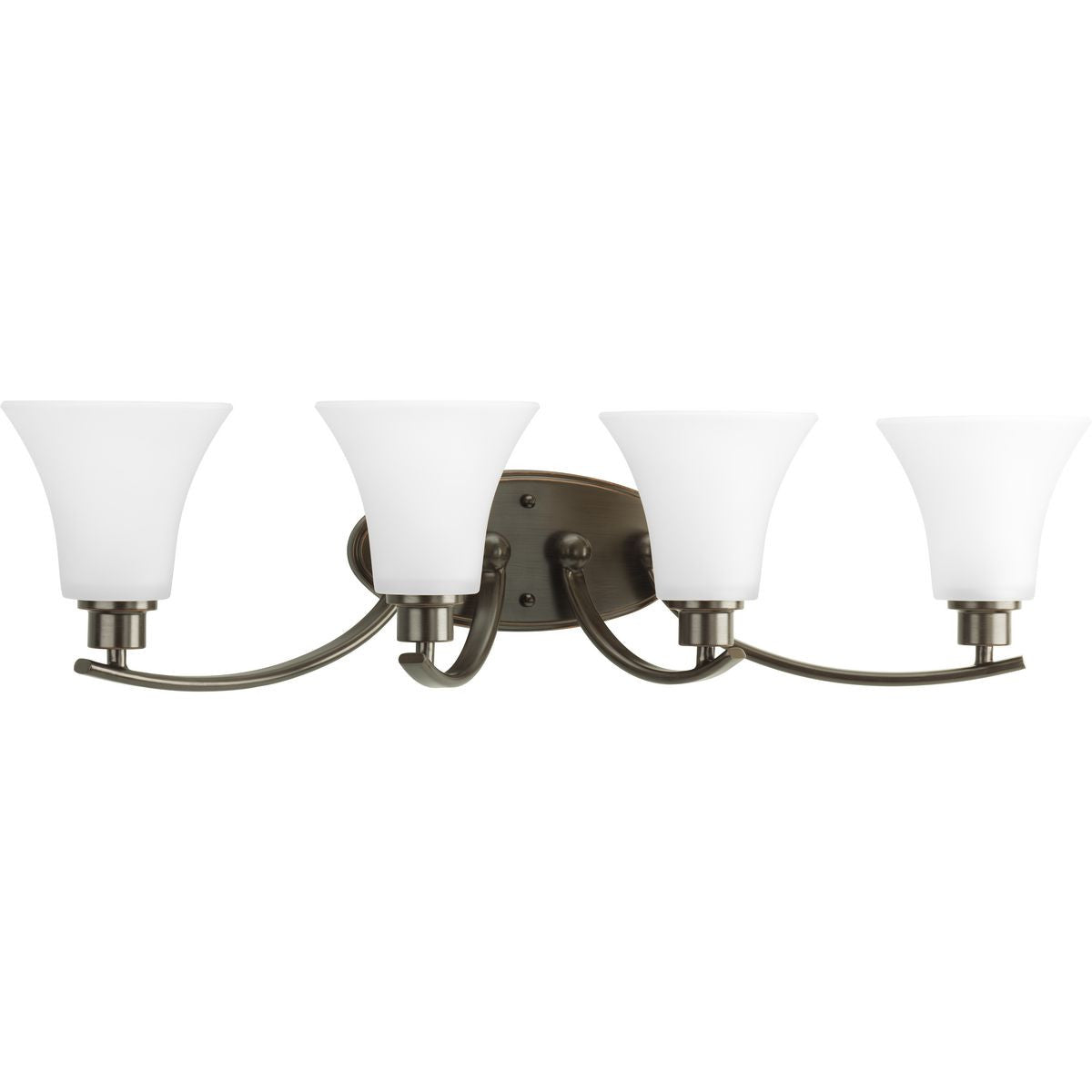 Progress Lighting Bath & Vanity Light - Joy Collection Four-Light Bath & Vanity - Model P2003-20W