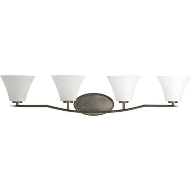 Bravo Collection Four-Light Bath & Vanity - Damp Location Listed
