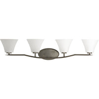 Bravo Collection Four-Light Bath & Vanity - Damp Location Listed
