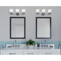 Cascadia Collection Three-Light Bath & Vanity - Damp Location Listed - Model P2148-15